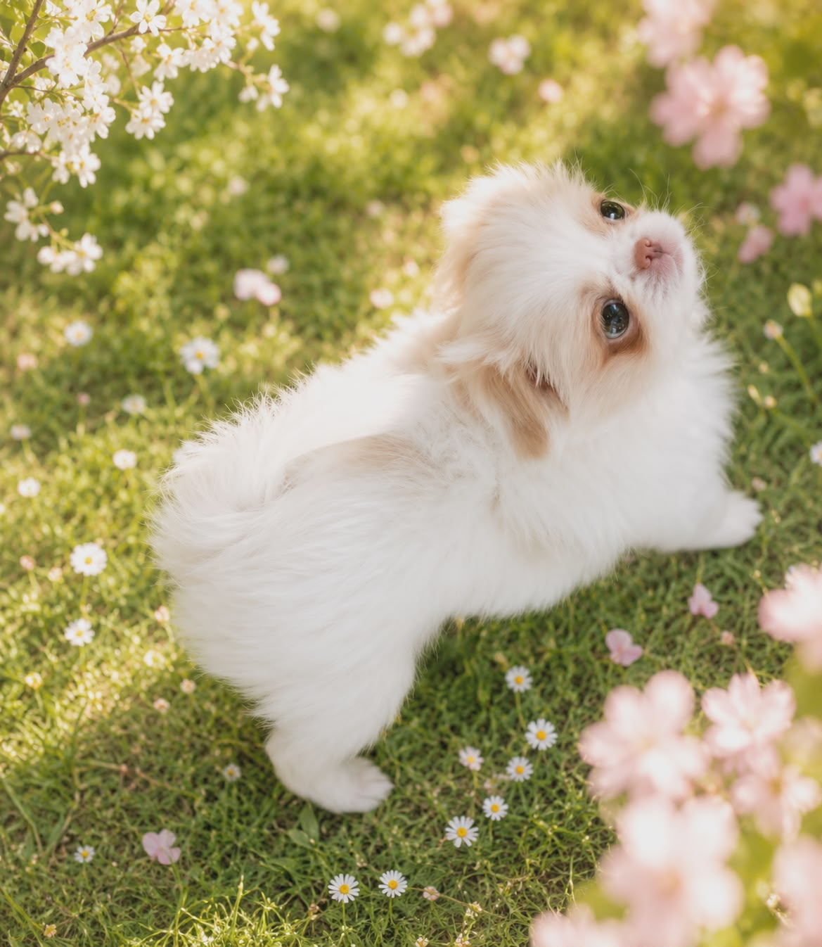 du Dieu de la Lumiere - Chiots disponibles - Epagneul Japonais